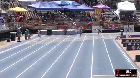 Youth Girls' 4x400m Relay, Semi-Finals 2 - Age 13-14