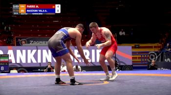 125 lbs Semifinal - Mason Parris, USA vs Amirreza Masoumi, IRI