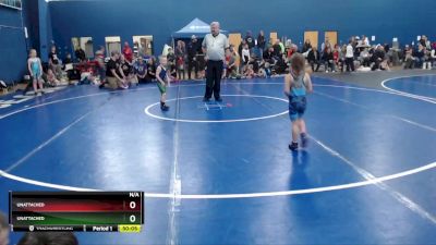 44-45 lbs Round 2 - Kade Kelley, Warrior Wrestling Club vs Zialita McKay, Idaho Gold