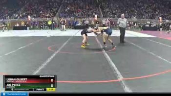 D4-103 lbs Quarterfinal - Logan Gilbert, Martin-Climax-Scotts vs Joe Perez, Lakeview