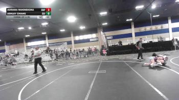 116 lbs Consi Of 8 #2 - Auriana Wakinekona, Grapplers HI vs Ashley Chiang, Silverback WC