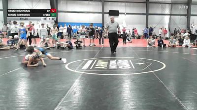 80 lbs Rr Rnd 8 - Ryder Kanaskie, M2 Training Center - K8 vs Nikos Sevastos, CT Whale - K8