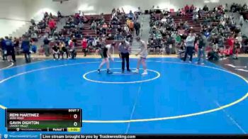 113 lbs Champ. Round 1 - Remi Martinez, Wind River vs Gavin Dighton, Lander Valley