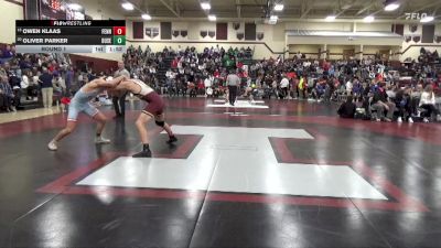 157 lbs Round 1 - Owen Klaas, Fennimore vs Oliver Parker, Dubuque Senior