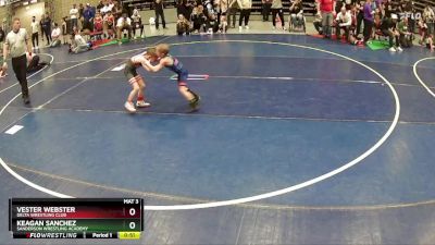 48 lbs Semifinal - Keagan Sanchez, Sanderson Wrestling Academy vs Vester Webster, Delta Wrestling Club