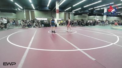 120 lbs Final - Dalilah Coyle, Amped Wrestling Club vs Zaliyah Rodriguez, ReZults Wrestling
