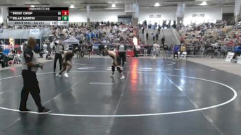 AA 215 lbs Champ. Round 1 - Trent Crisp, Bradley Central High School vs Telak Martin, Clarksville High School