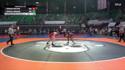 7A 138 lbs Quarterfinal - Jordan Weltzin, Thompson HS vs Joshua Abrams, Huntsville