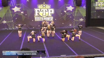 Cheer Sport Sharks - Toronto - Blackmouth Sharks [2026 L3 - U16 Day 1] 2026 Feel The Power
