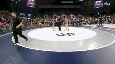 120 lbs Champ. Rd Of 32 - Carolyn Geckler, OH vs Aileen Aragon, IA