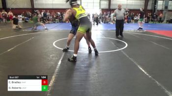 171 lbs 3rd Place - Corey Bradley, Unattached vs Drayun Roberts, Unattached