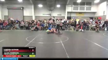 130 lbs Round 5 (6 Team) - Quinn Morrison, Virginia Predator vs Carson Sutphin, NCWAY
