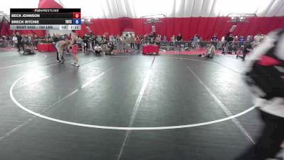 150 lbs Cons. Rd Of 32 - Beck Johnson vs Breck Ritchie, Team Nazar Training Center