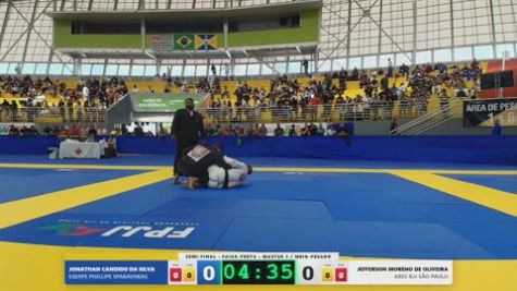 JEFFERSON MORENO DE OLIVEIRA vs JONATHAN CANDIDO DA SILVA 2026 FPJJ Circuito Paulista GI Etapa 3