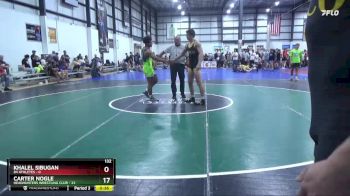 175 lbs Quarterfinals (8 Team) - Giuseppe Di Monte, HEADHUNTERS WRESTLING CLUB vs Brock Sullivan, MOORE COUNTY BRAWLERS - GOLD