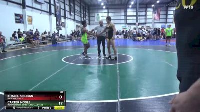 175 lbs Quarterfinals (8 Team) - Giuseppe Di Monte, HEADHUNTERS WRESTLING CLUB vs Brock Sullivan, MOORE COUNTY BRAWLERS - GOLD