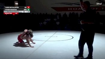 141 lbs 1st Place Match - Cade McCallister, Clackamas Community College vs Ryker Maestas, Snow