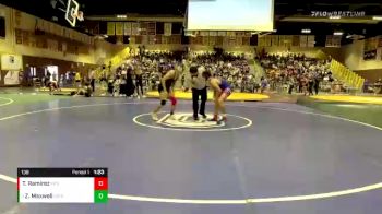 138 lbs Champ. Round 2 - Zach Maxwell, Estancia vs Tomas Ramirez, Indio