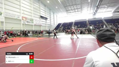 150 lbs Consi Of 8 #1 - Brayden Womack, LV Bears WC vs Landon Hill, Brighton WC
