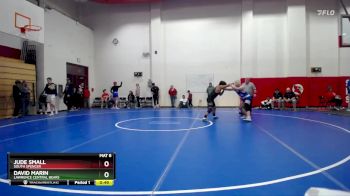 157 lbs Cons. Round 5 - David Marin, Lawrence Central Bears vs Jude Small, South Spencer