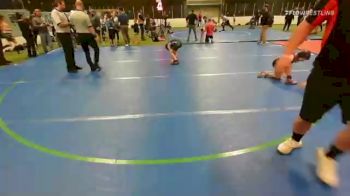 70 lbs Rr Rnd 3 - Cooper Grant, Maine vs Brooke Dixon, KT Kidz