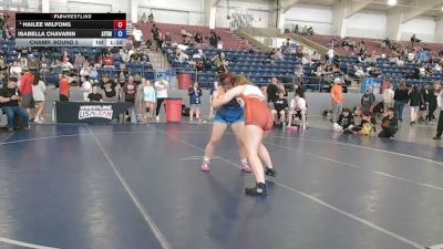 170 lbs Champ. Round 2 - Hailee Wilfong vs Isabella Chavarin, Ayala Smash