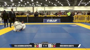 River Kirsten Jaquette vs Itzel Alexandra Castro Peña 2026 IBJJF Jiu-Jitsu CON International