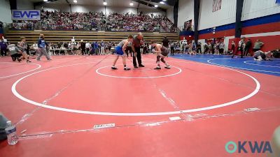 84-88 lbs Rr Rnd 5 - Waylon McCaskey, Warhorse Wrestling Club vs Hunter Gilbert, Glenpool Warriors