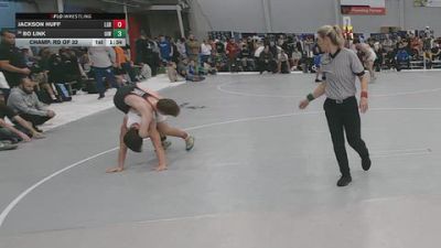 132 lbs Champ. Rd Of 32 - Jackson Huff, Lake Gibson Braves vs Bo Link, Immortal Athletics WC