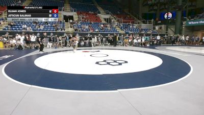 120 lbs Cons. Sub-rd Of 64 - Elijah Jones, Arizona vs Atticus Salinas, Nevada