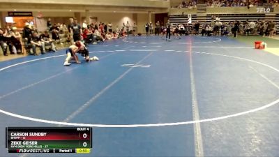 102 lbs Placement (4 Team) - Carson Sundby, BHVPP vs Zeke Geiser, NYM (New York Mills)