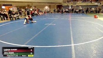 102 lbs Placement (4 Team) - Carson Sundby, BHVPP vs Zeke Geiser, NYM (New York Mills)