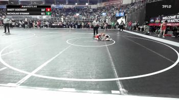 43 lbs Quarterfinal - Rhett Soetaert, East Kansas Eagles vs Nicholas Steiner, Well Trained