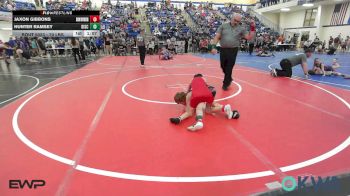 70 lbs Rr Rnd 1 - Jaxon Gibbons, Skiatook Youth Wrestling vs Hunter Ramsey, Disciple Wrestling