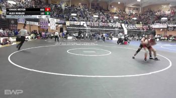 144 lbs 3rd Place Match - Alex Robles, Lakin HS vs Chase Meyer, Hoxie HS