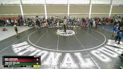 135 lbs Round 3 (4 Team) - TREVOR KELLER, Death Row vs Ben Vertner, West Coast Elite