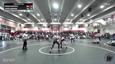 144 lbs Cons. Round 3 - Jaxon Samonte, John F Kennedy -Fremont vs Sergio Montoya, Archbishop Mitty
