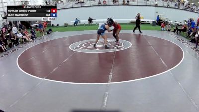 190 lbs Nevaeh White-Perry, Texas Blue vs Jade Martinez, California Blue