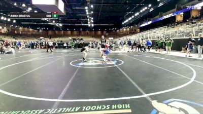 106 lbs Champ. Round 2 - Aiden Bristol, Cook vs Jett Johnson, Cocoa Beach