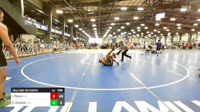 182 lbs Rr Rnd 3 - Isael Perez, ALIEN UFO vs Christopher Kowalik, Validus Wrestling Club