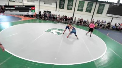 126-140 lbs Champ. Round 1 - Beau Reed, Alber Athletics vs Jaxon Peterson, DeKalb WC