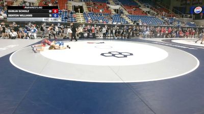 100 lbs Champ. Rd Of 128 - Dublin Scholz, Colorado vs Benton Williams, Virginia