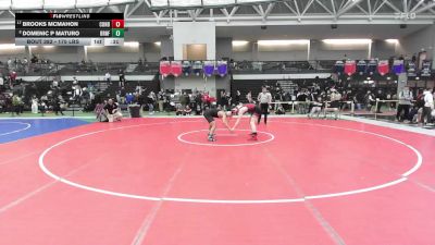 175 lbs Consi Of 8 #1 - Brooks McMahon, Conard vs Domenic P Maturo, Branford