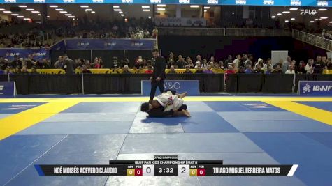 Noé Moisés Acevedo Claudio vs Thiago Miguel Ferreira Matos 2026 Pan Kids Jiu-Jitsu IBJJF Championship
