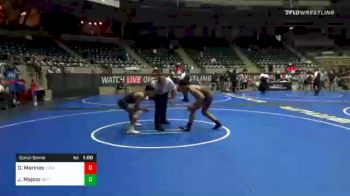 145 lbs Consolation - Darius Marines, League Of Shadows vs Javani Majoor, Betterman Elite