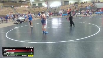 220 lbs Cons. Round 3 - Lucas Bello, Blackman Wrestling Club vs Drew Austin, TNWA
