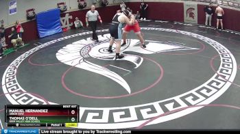 285 lbs Cons. Round 3 - Manuel Hernandez, Arbor View vs Thomas O`Dell, Deer Valley High School