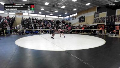144 lbs Quarterfinal - Gabriel Salsamendi, Shelton vs Aaron Aidoo, New Britain