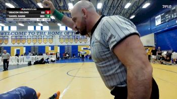 190 lbs Quarterfinal - Deacon Delong, Osceola (Kissimmee) vs DANIEL DAMM, West Boca Raton Community High School