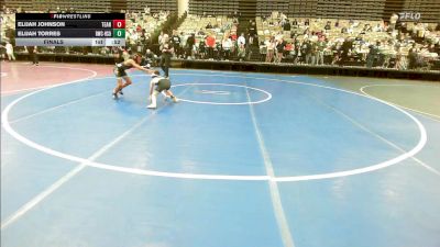 59-M2 lbs Final - Elijah Johnson, Teaneck Wrestling vs Elijah Torres, Ruthless WC
